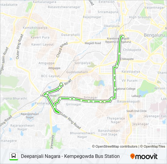 10-J DPJN-NDH-KBS Bus Line Map