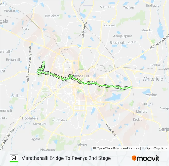 MBS-12 PSS-KBS-MRHB Bus Line Map