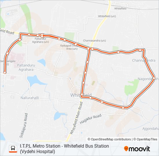 MF-1G ITPLMS-WTTMC Bus Line Map