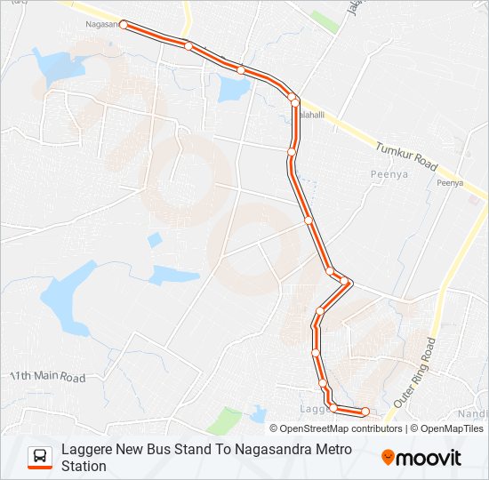 MF-24 LGR-NGMS Bus Line Map
