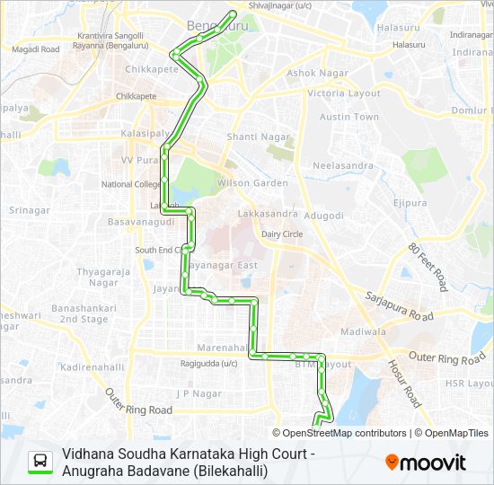 25-B BTMMD-VSD Bus Line Map