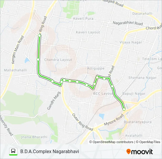 235-A DJPN-NBDA Bus Line Map