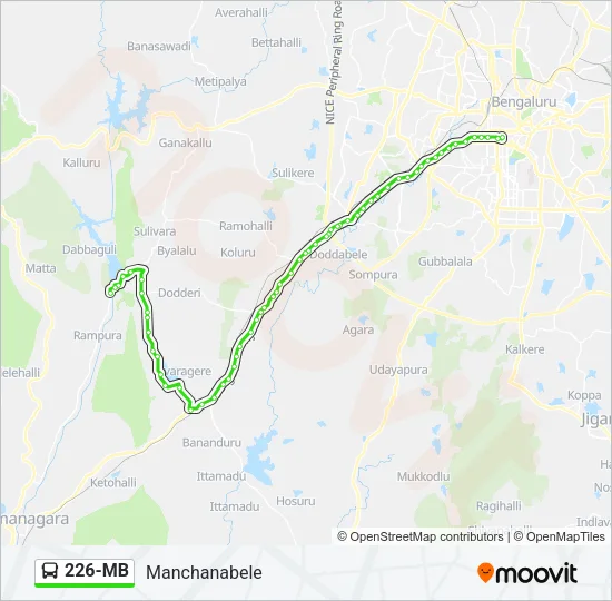 226-MB Bus Line Map