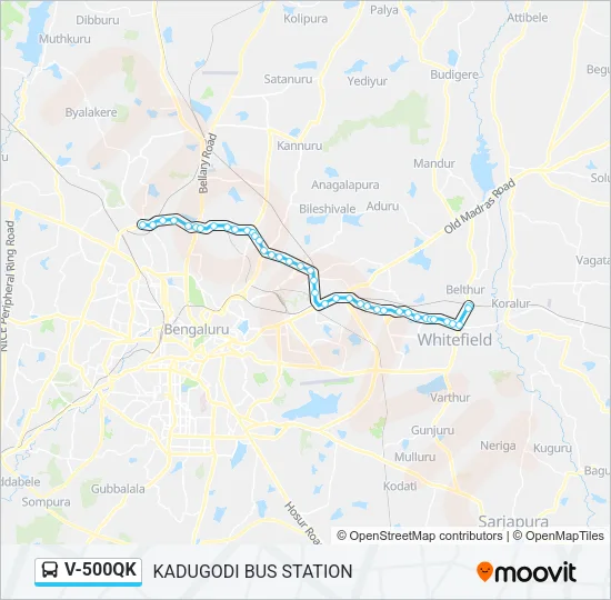 V-500QK  Line Map
