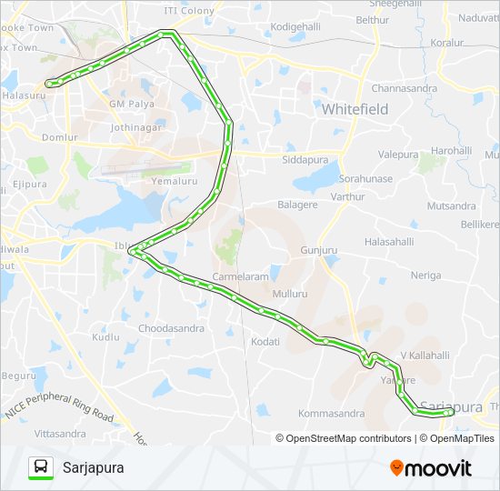 500-CH D06G-SJP Bus Line Map