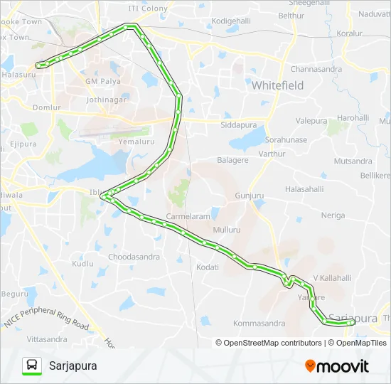 500-CH D06G-SJP Bus Line Map