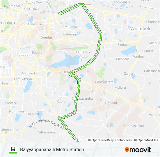 MF-500EB BYPMS-ELC Bus Line Map