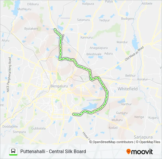 500-D PTH-CSB Bus Line Map