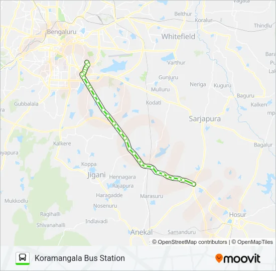 600-F ATB-KRM Bus Line Map