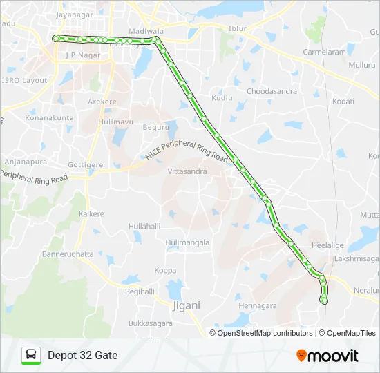600-F BSK-D32 Bus Line Map