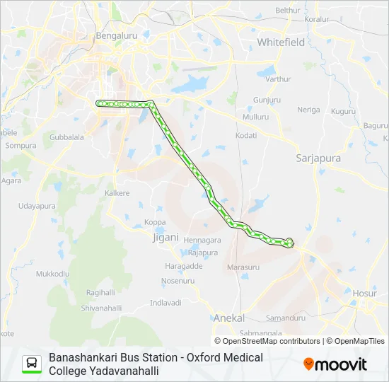 600-F BSK-OMC Bus Line Map