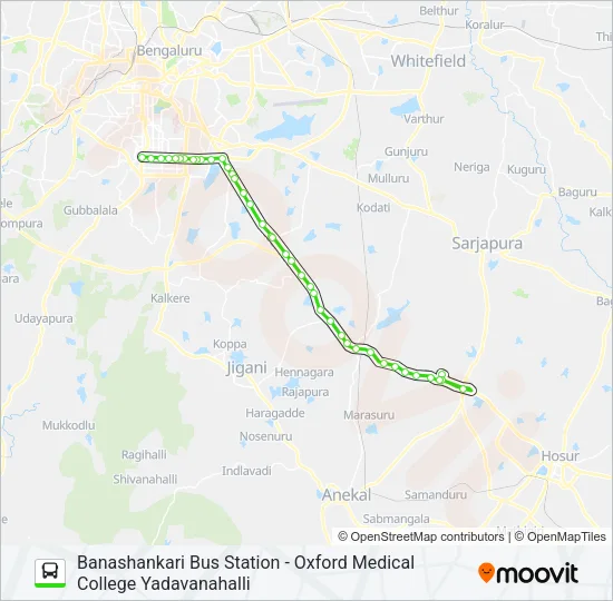 600-F BSK-OMC Bus Line Map