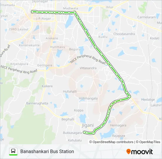 600-FC D27-JAPC Bus Line Map