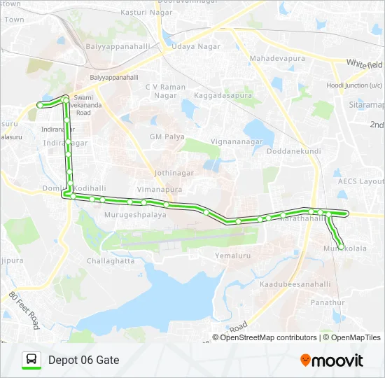 D06G-MNK Bus Line Map