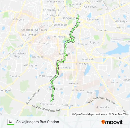 215-U SBS-ANP Bus Line Map