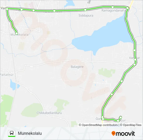 333-H D41G-MKO Bus Line Map