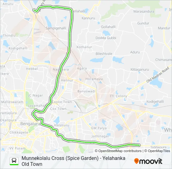 MBS-2 MKLC-YHKOT Bus Line Map
