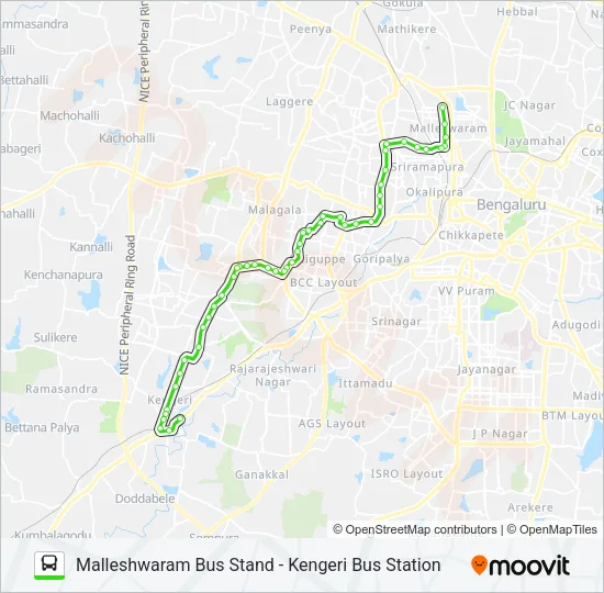 MF-401KM Bus Line Map