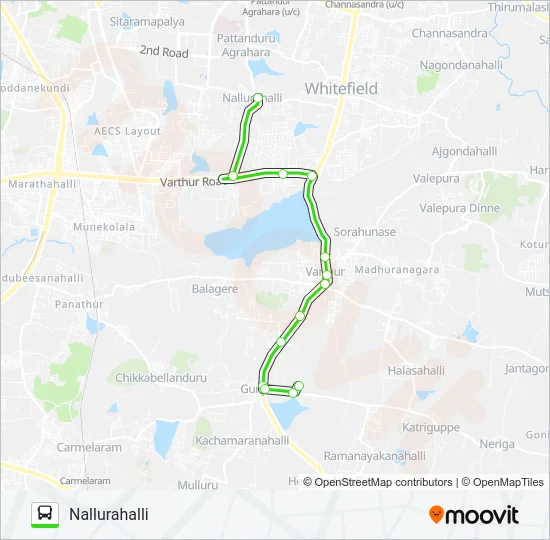 333-G NLH-D41G Bus Line Map