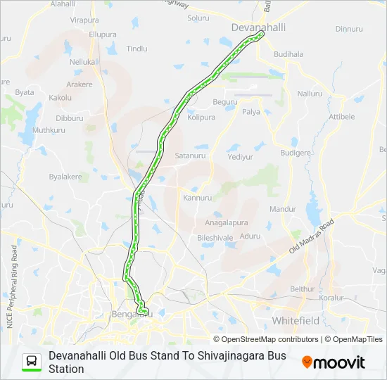 298 SBS-DVH Bus Line Map