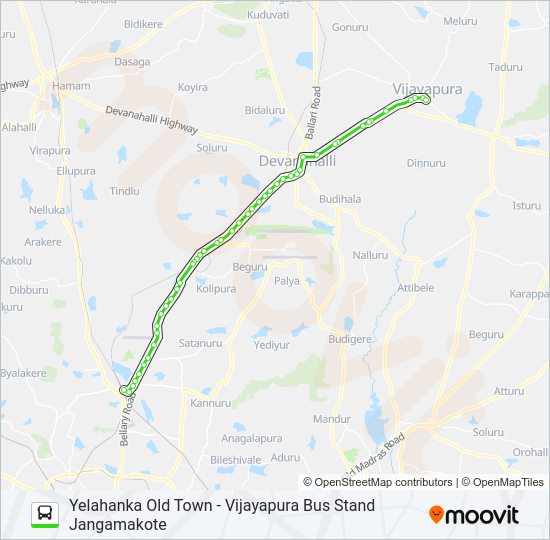 298-MV YHKOT-VJP Bus Line Map