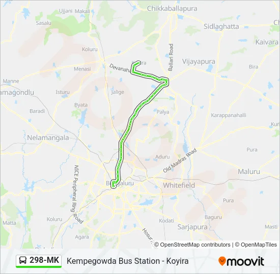 298-MK Bus Line Map