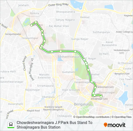 94 SBS-VSD-CJP Bus Line Map
