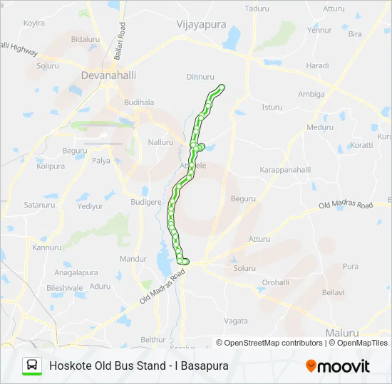 MKT-12HK/8 Bus Line Map
