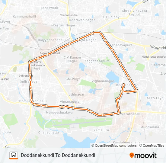 CHAKRA-16 Bus Line Map