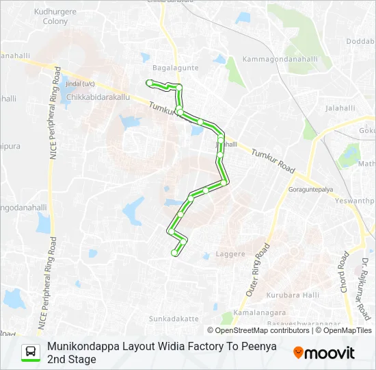 250-CC MKL-PSS Bus Line Map