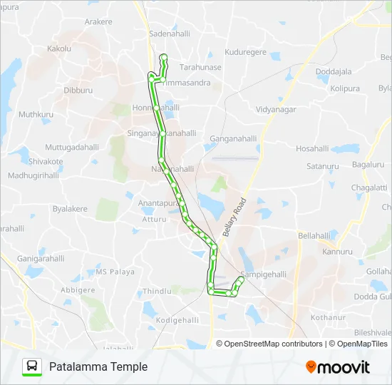 285-MJ D46G-JKR Bus Line Map