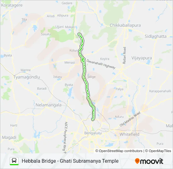 285-MJ HBLB-GST Bus Line Map
