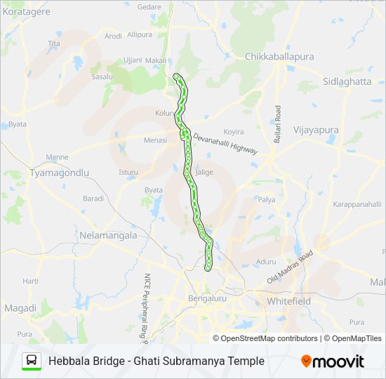 285-MJ HBLB-GST Bus Line Map