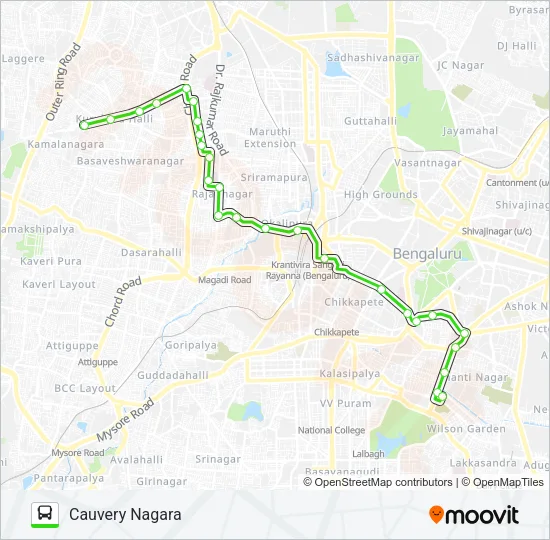 CALLBUS-6 Bus Line Map