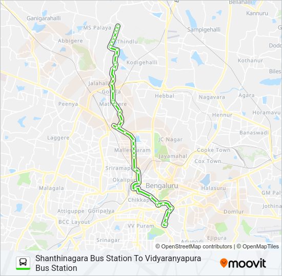 CALLBUS-7 bus Line Map