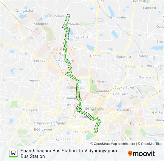 CALLBUS-7 Bus Line Map