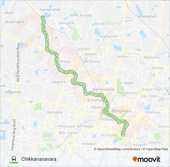 CALL BUS-8 Bus Line Map