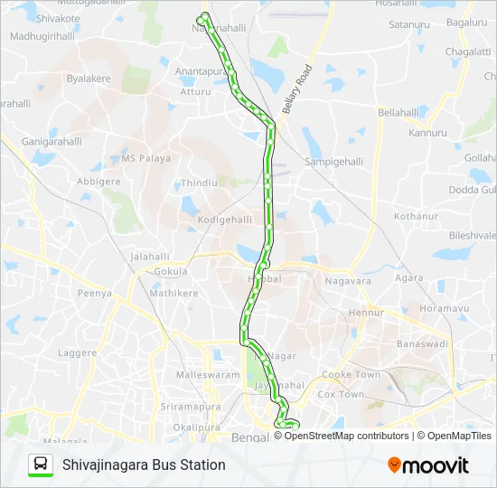 285 BMSITY-MKC-SBS Bus Line Map