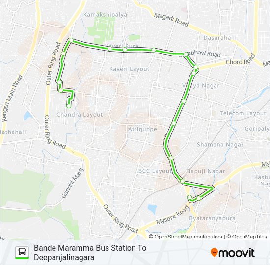 237-C DPJN-BMBS Bus Line Map