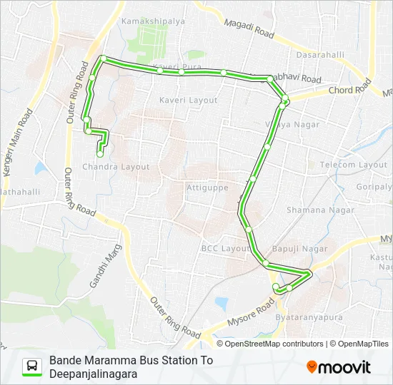 237-C DPJN-BMBS Bus Line Map