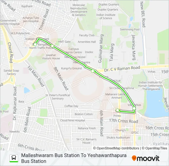 YTTMC-MBS Bus Line Map