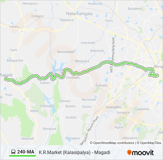 240-MA bus Line Map