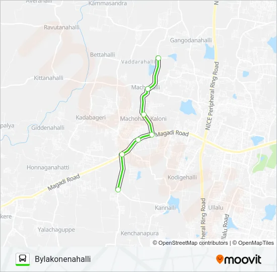 240-E D35G-BKH Bus Line Map