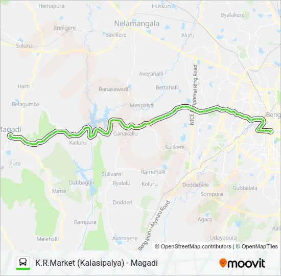 240-MB KMT-MGD Bus Line Map