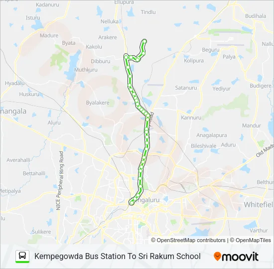 285 KBS-SRKMS Bus Line Map