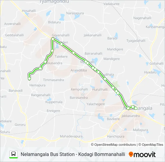 258-MC NMG-KBH Bus Line Map