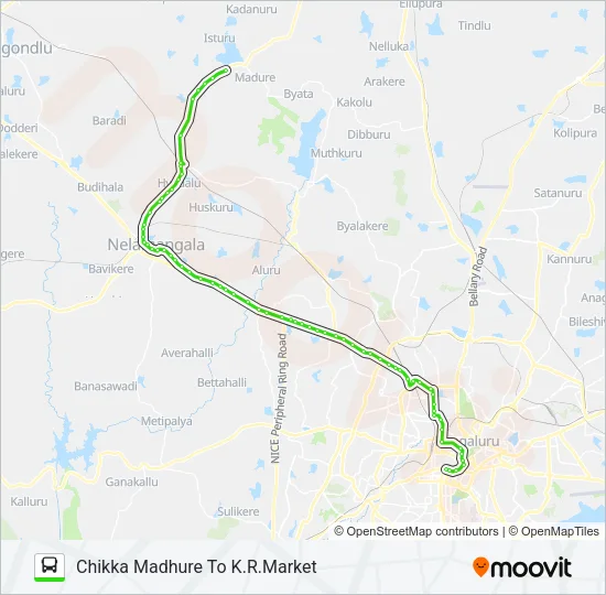 258-TA KNW-NMG-KMT Bus Line Map
