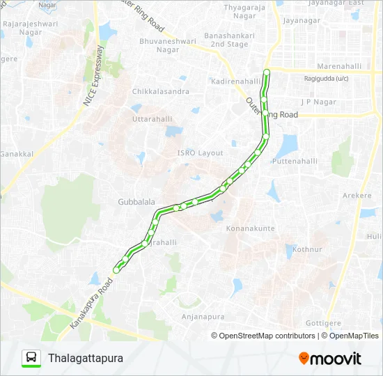 MF-211AD Bus Line Map