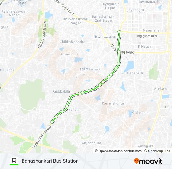 MF-211AD Bus Line Map