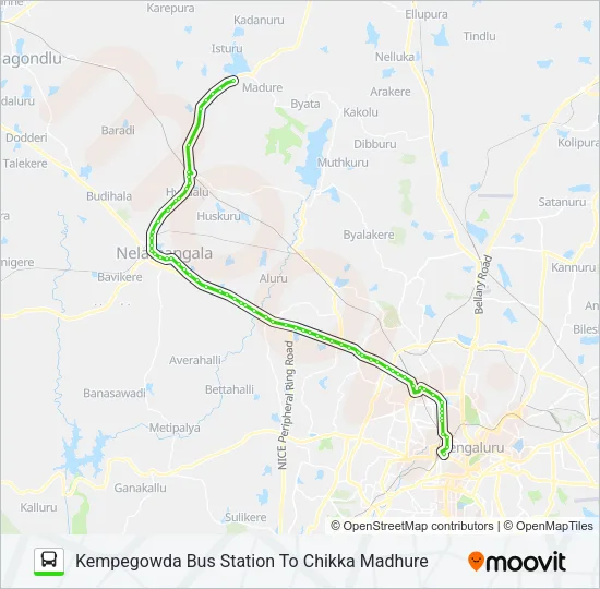 258-TA KBS-CKMR Bus Line Map